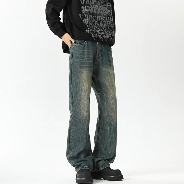 BENGEN Jeans Unisex-9