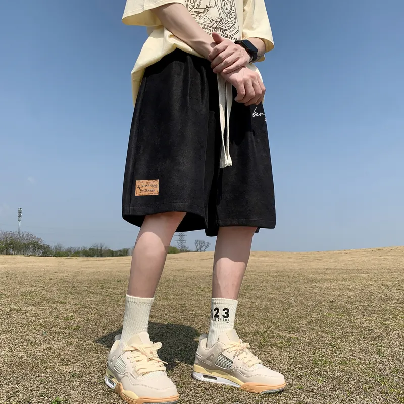 BENGEN Casual Shorts Unisex-3