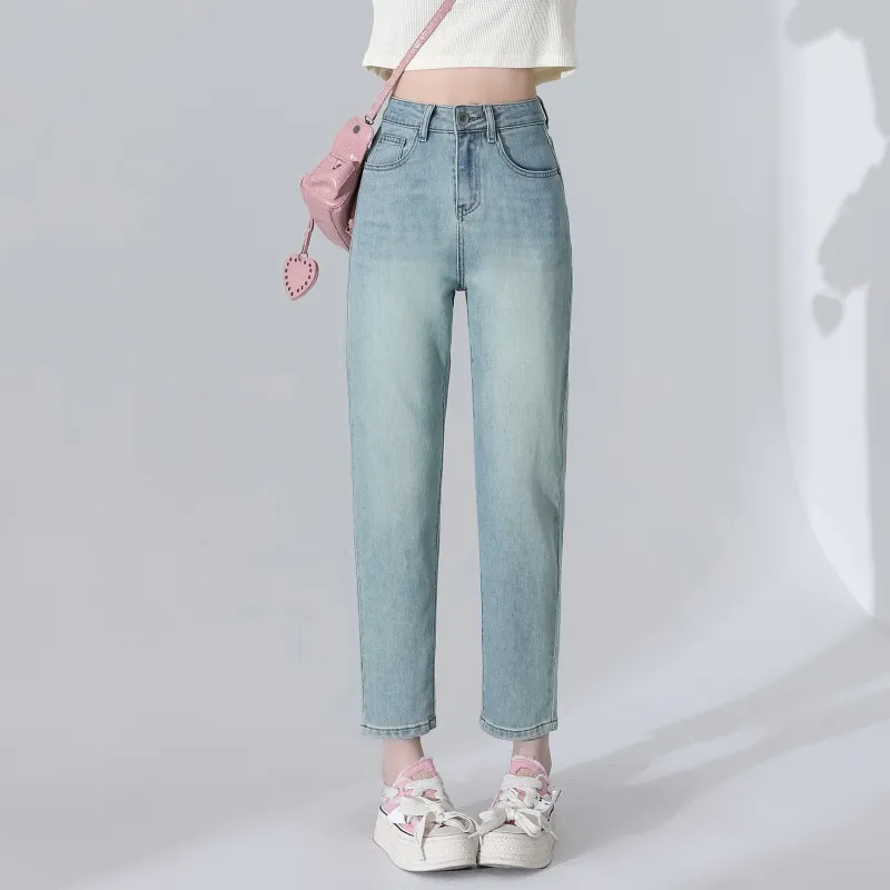 BENGEN Jeans Women's Light Emerald Green-13