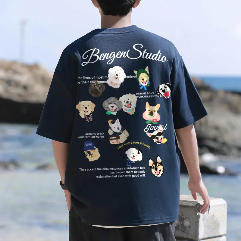 BENGEN T Shirts Unisex-13