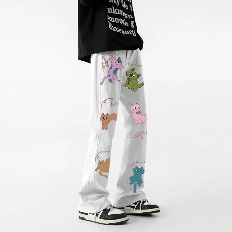 BENGEN Jeans Unisex-3
