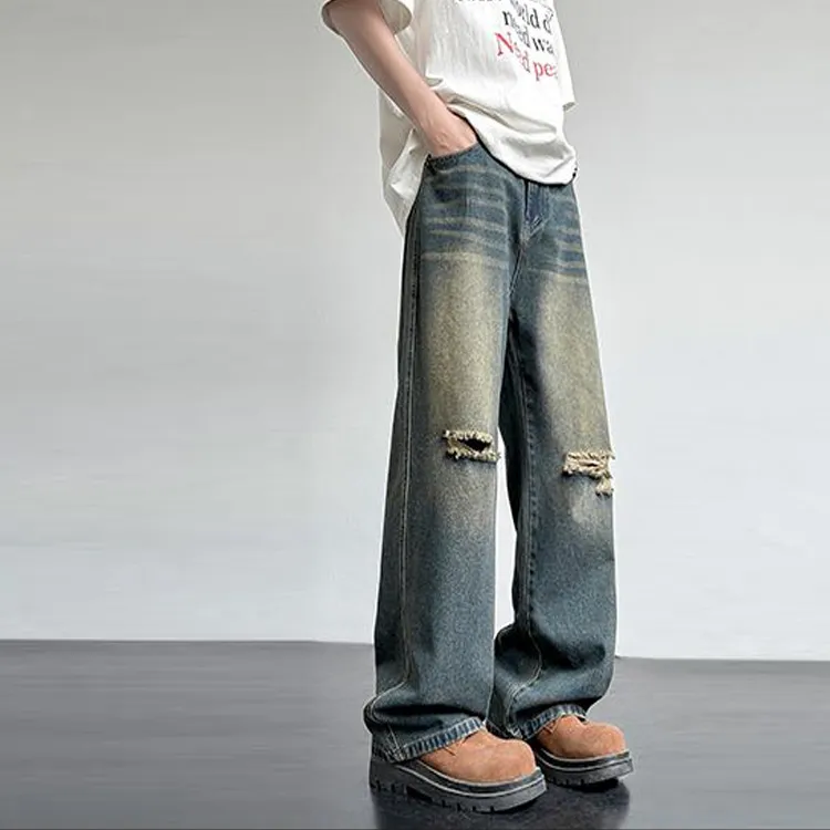 BENGEN Jeans Unisex-2