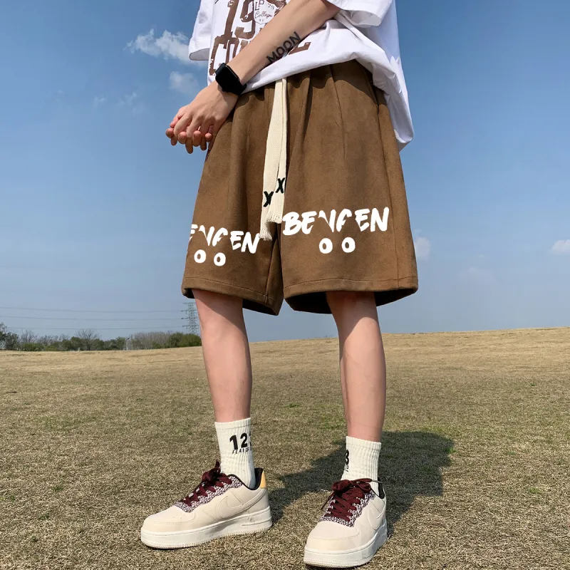 BENGEN Casual Shorts Unisex-10