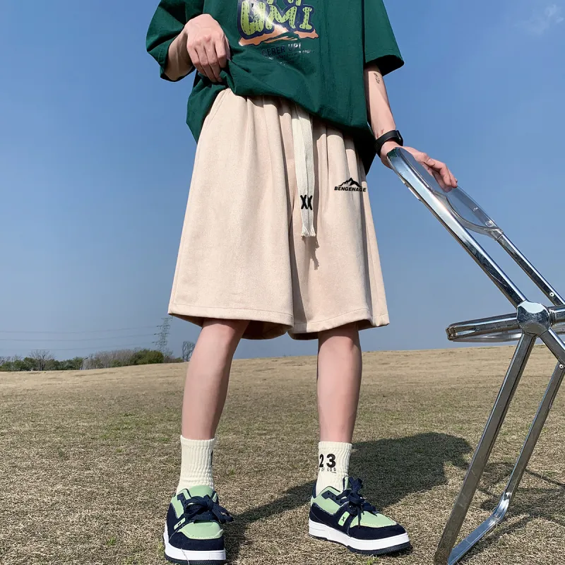 BENGEN Casual Shorts Unisex-7