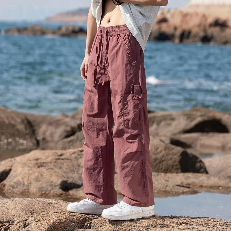 BENGEN Casual Pants Unisex-6