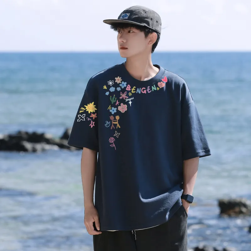 BENGEN T Shirts Unisex-14