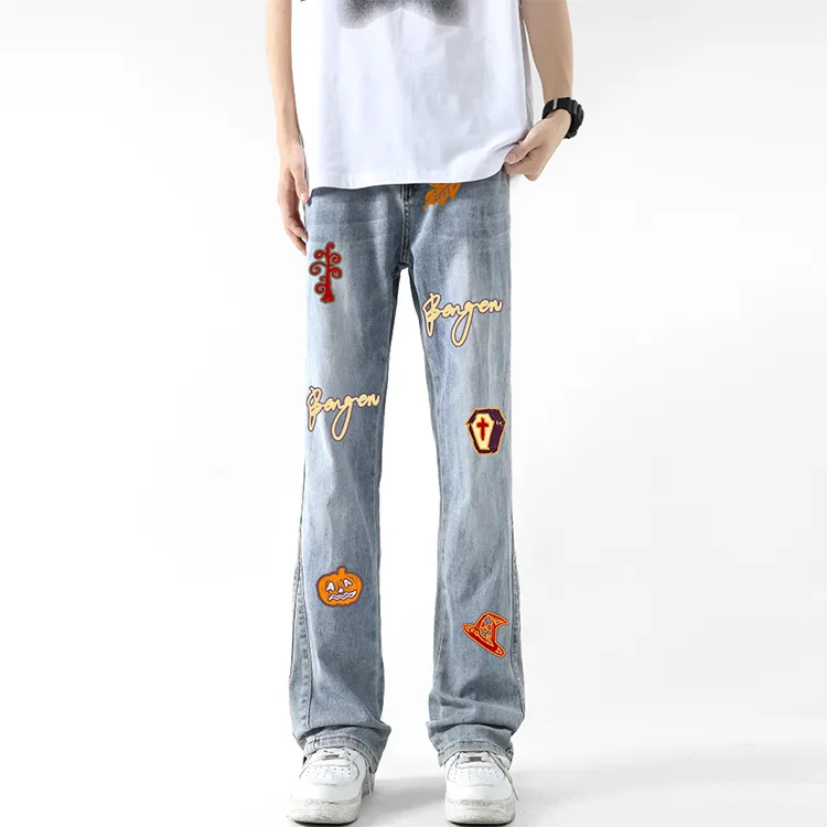 BENGEN Jeans Unisex-18