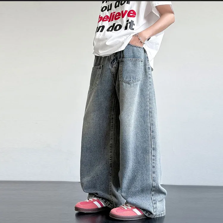BENGEN Jeans Unisex-3