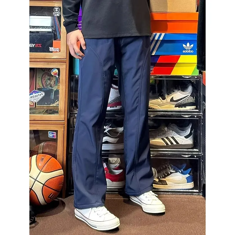 BENGEN Casual Pants Unisex-9