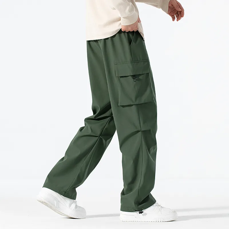 BENGEN Casual Pants Unisex-12