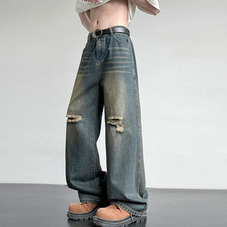 BENGEN Jeans Unisex-4