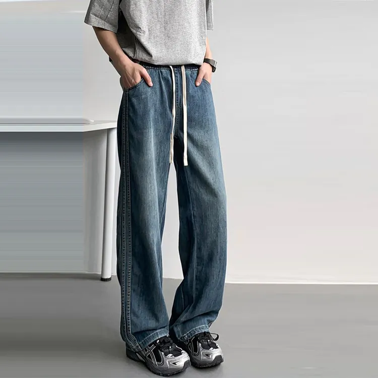 BENGEN Jeans Unisex-4