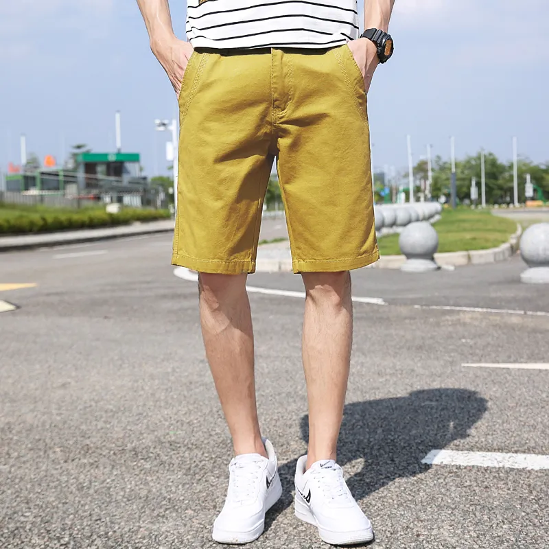 BENGEN Casual Shorts Unisex-7