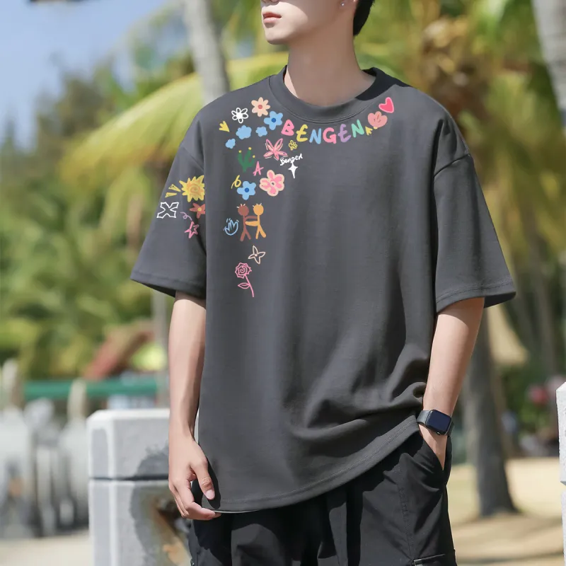 BENGEN T Shirts Unisex-10