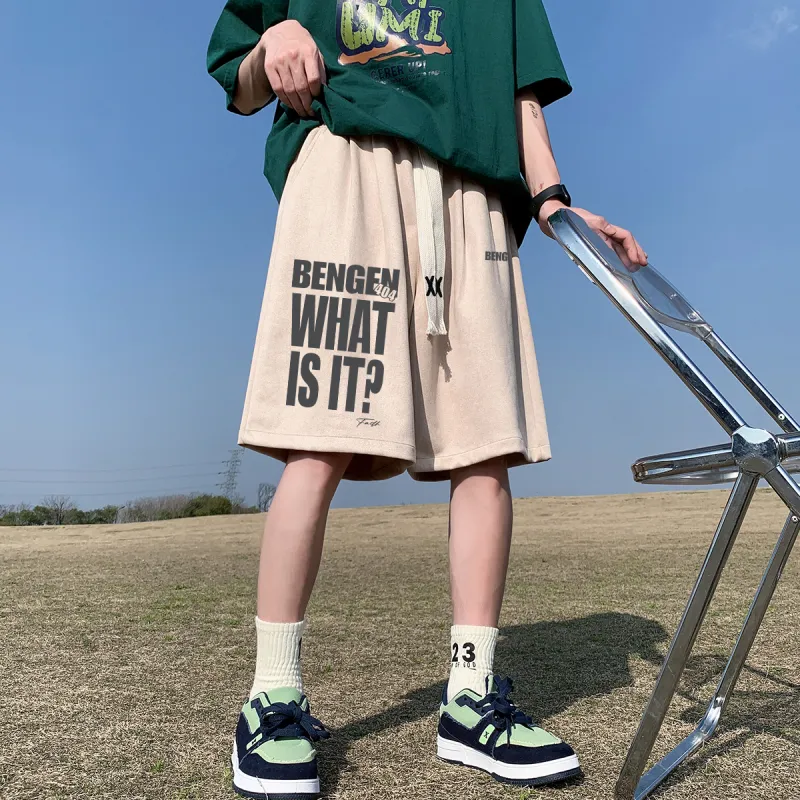 BENGEN Casual Shorts Unisex-7