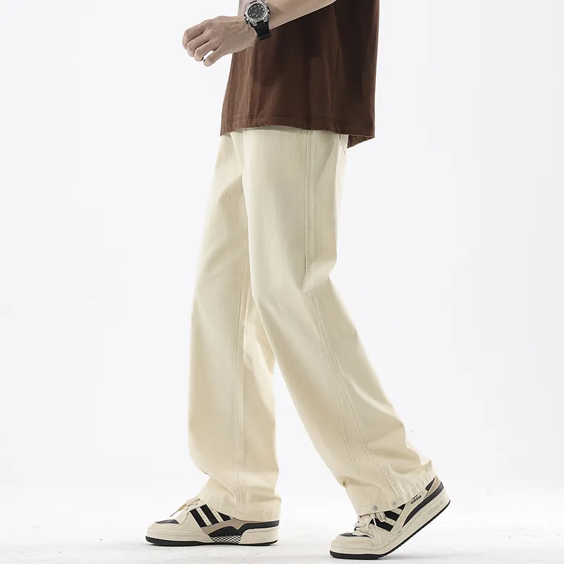 BENGEN Casual Pants Unisex-12