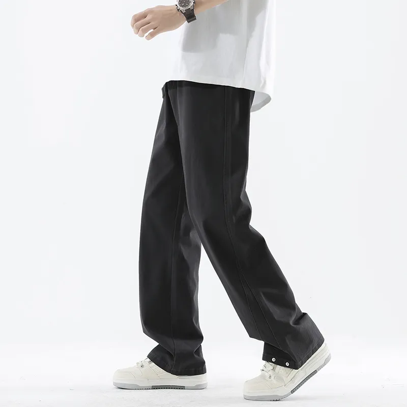 BENGEN Casual Pants Unisex-5