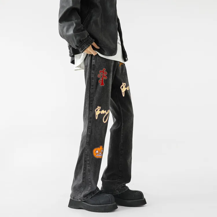 BENGEN Jeans Unisex-22