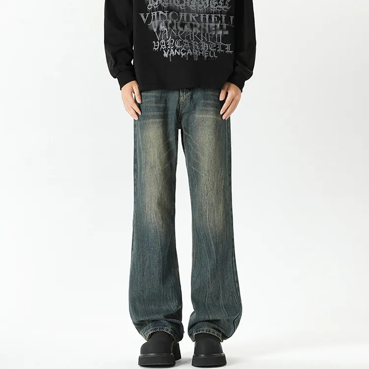 BENGEN Jeans Unisex-7