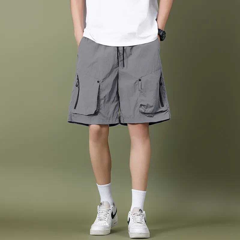 BENGEN Casual Shorts Men-9