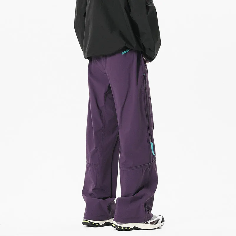 BENGEN Casual Pants Unisex-8