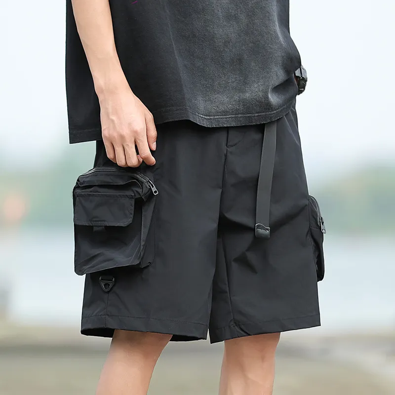 BENGEN Casual Shorts Men-5