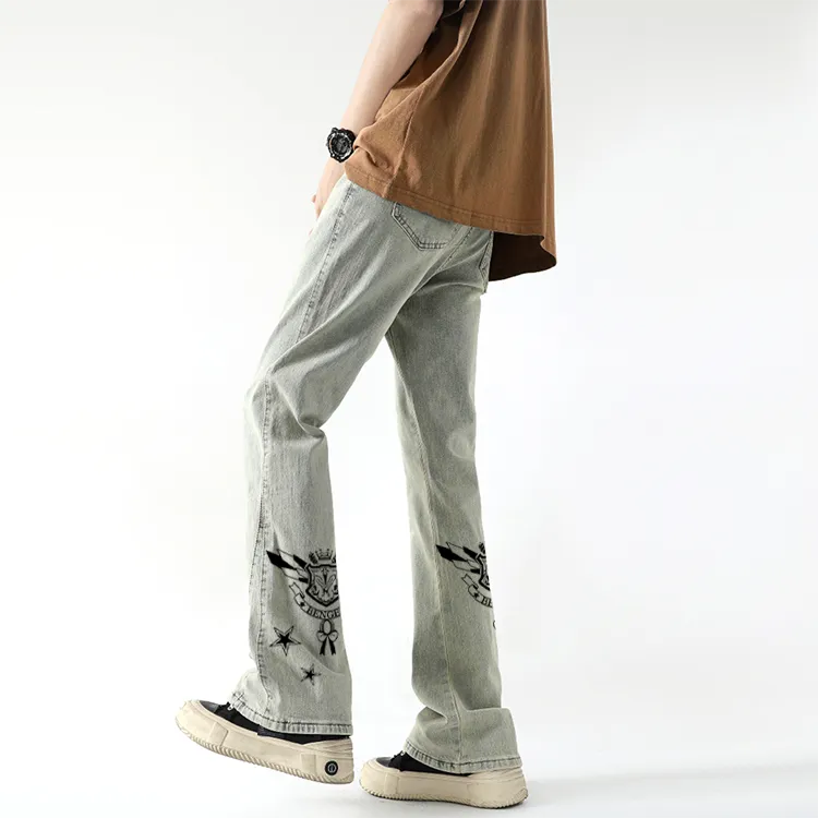 BENGEN Jeans Unisex-11