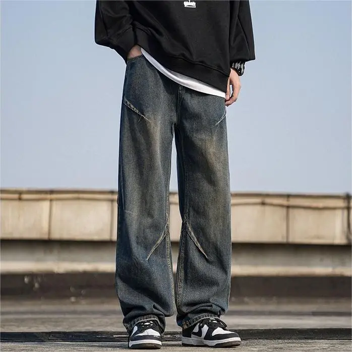 BENGEN Jeans Unisex-4