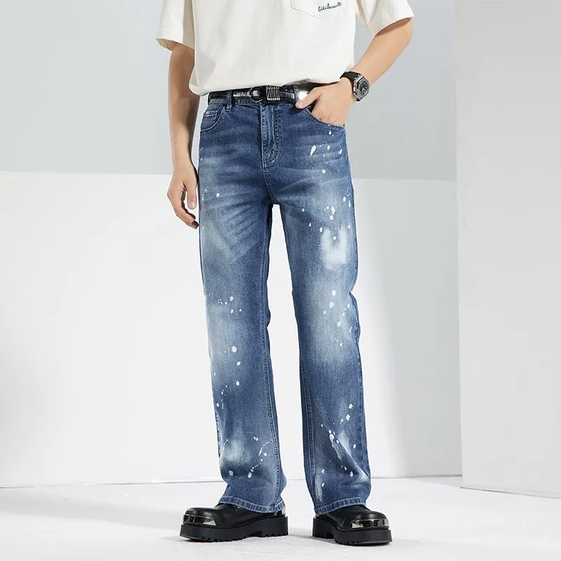 BENGEN Jeans Unisex Blue-4