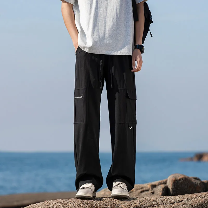 BENGEN Casual Pants Unisex-6