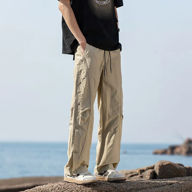 BENGEN Casual Pants Unisex-10
