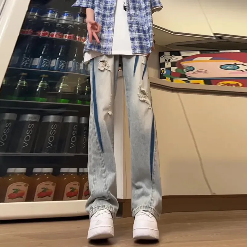 BENGEN Jeans Unisex-3