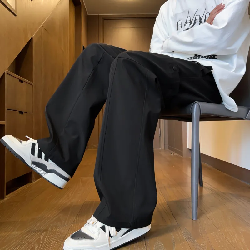 BENGEN Casual Pants Unisex-4