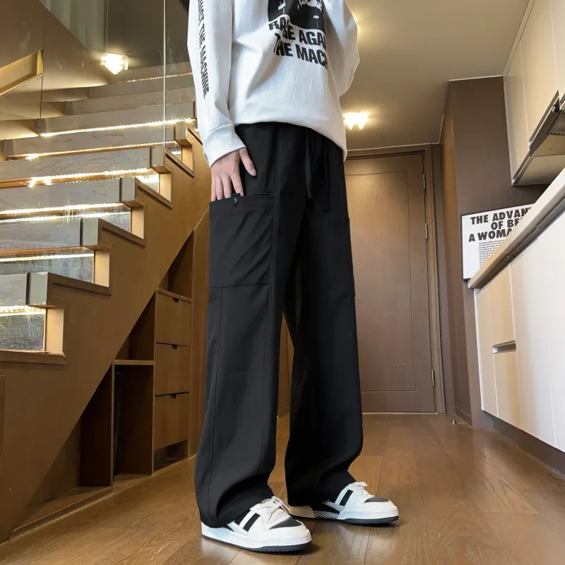 BENGEN Casual Pants Unisex-2