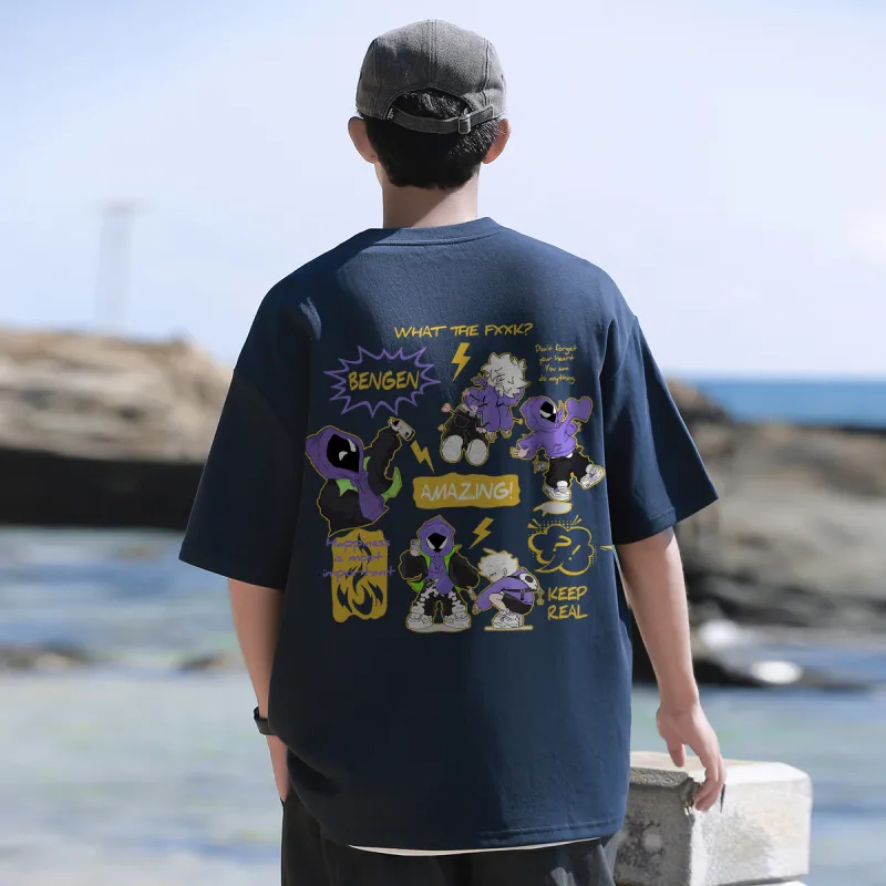 BENGEN T Shirts Unisex-12