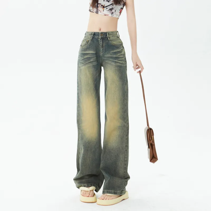 BENGIN Jeans Women's Vintage Blue-6