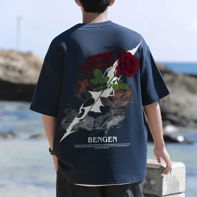 BENGEN T Shirts Unisex-17