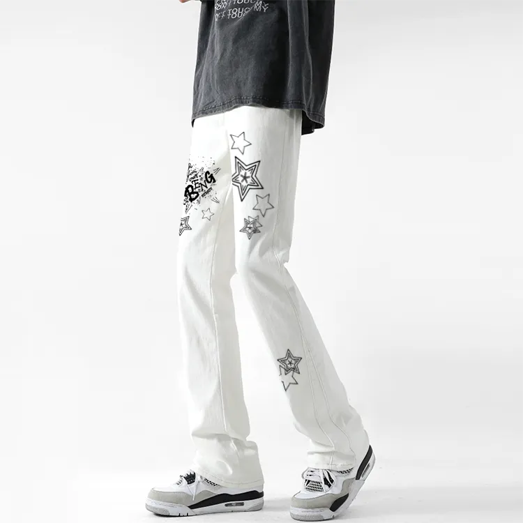 BENGEN Jeans Unisex-5