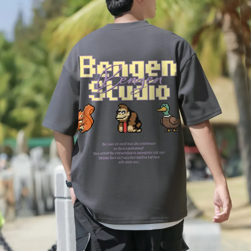 BENGEN T Shirts Unisex-14