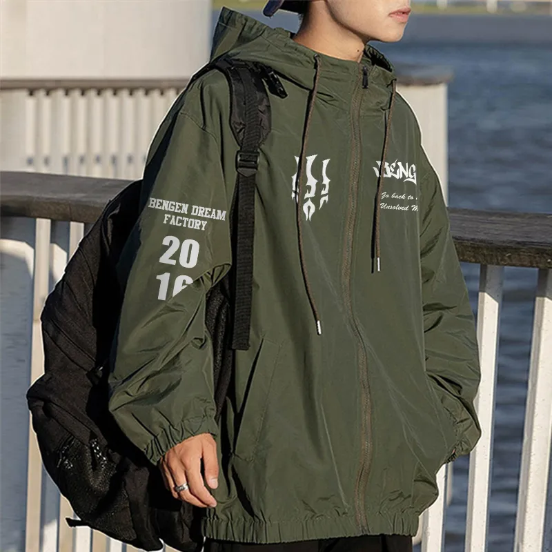 BENGEN Jackets Coats Unisex Black-4