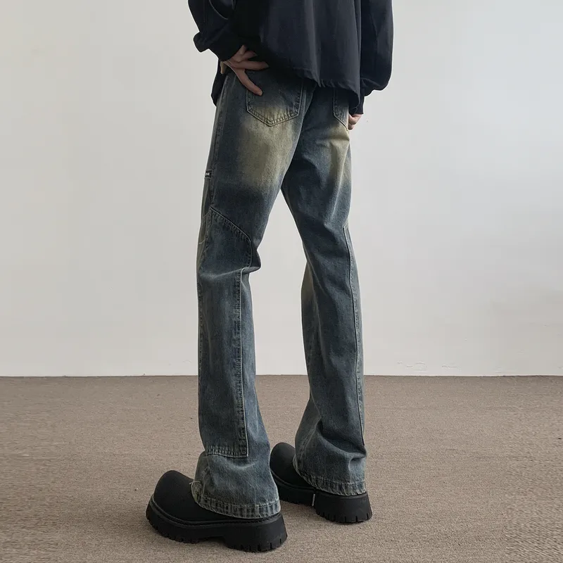 BENGEN Jeans Men Blue-12