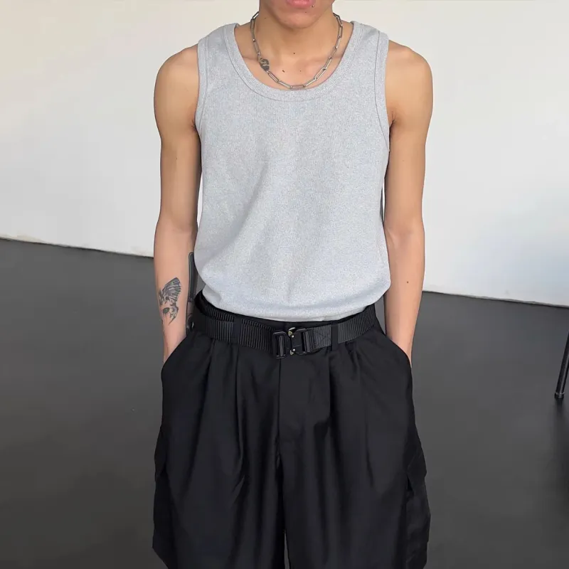 BENGEN Tank Tops Unisex-4