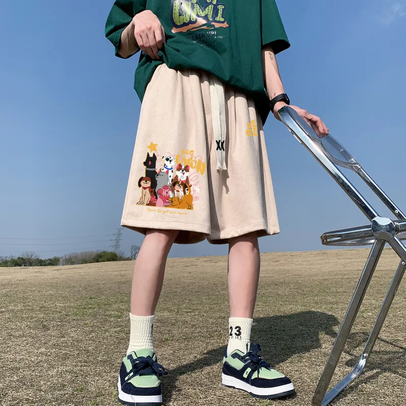BENGEN Casual Shorts Unisex-7