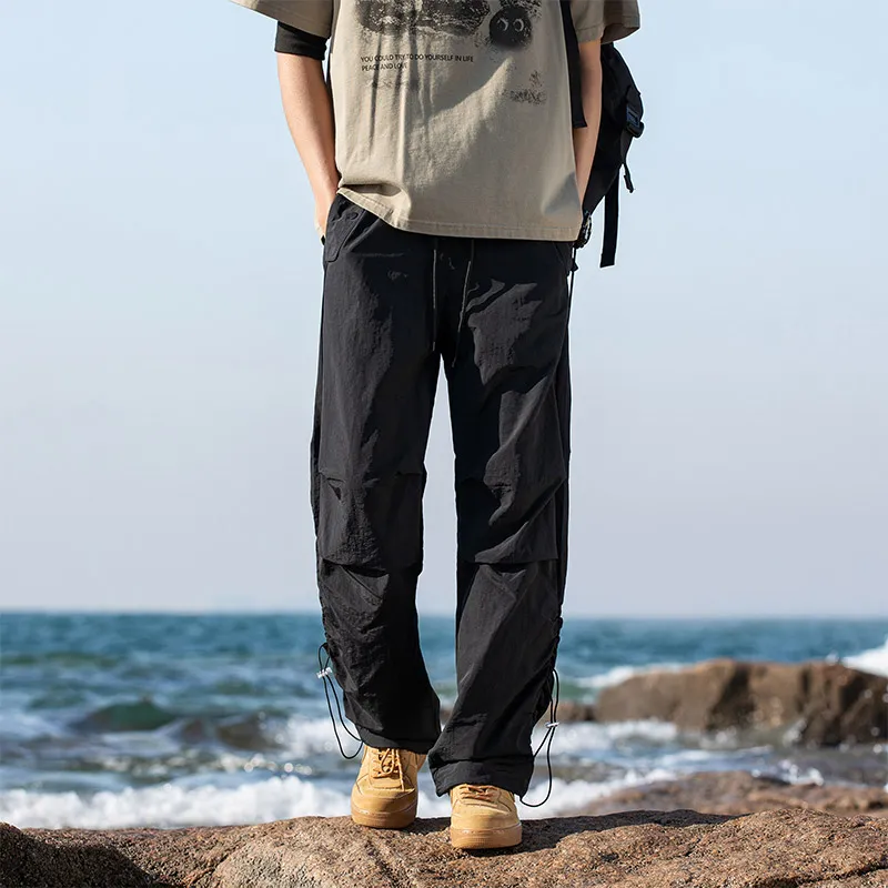 BENGEN Casual Pants Unisex-14