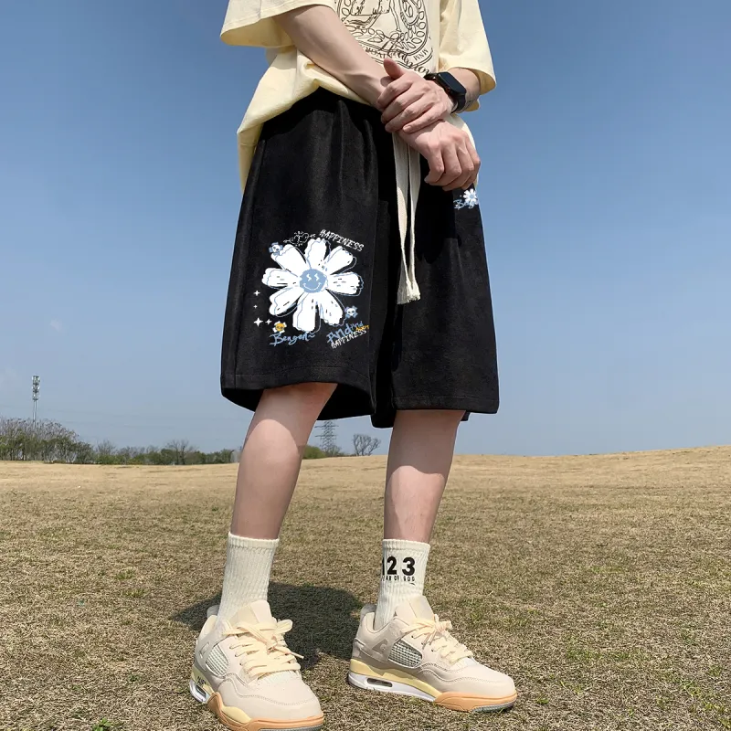 BENGEN Casual Shorts Unisex-3