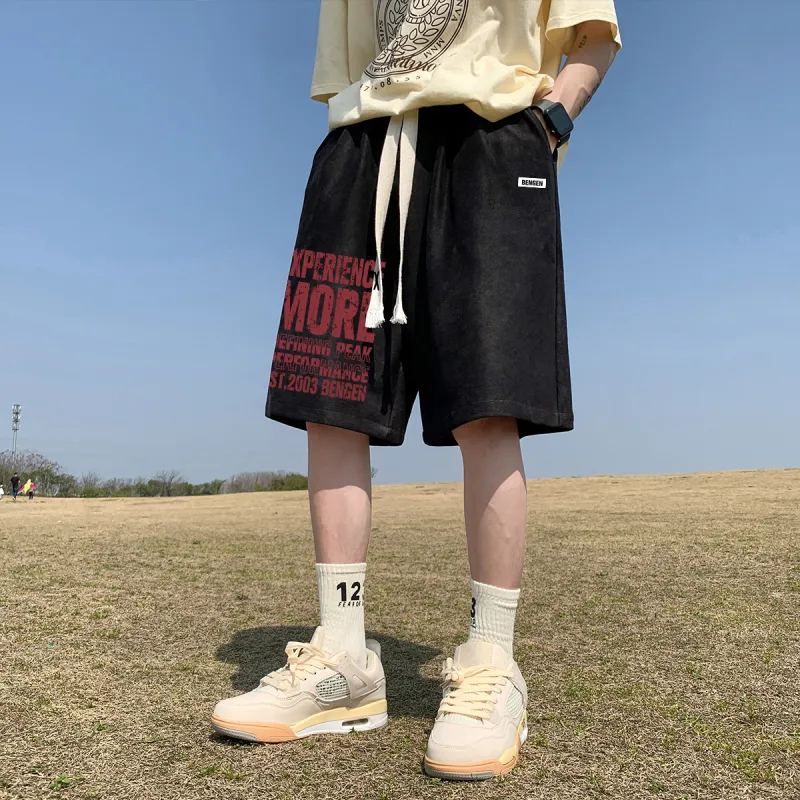 BENGEN Casual Shorts Unisex-18
