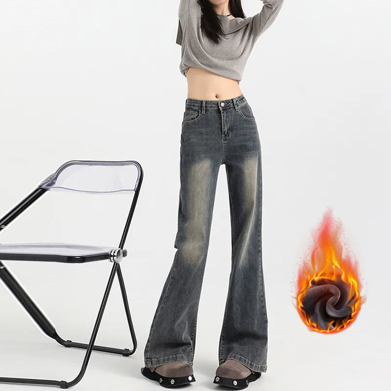 BENGEN Jeans Women's Vintage Blue-31