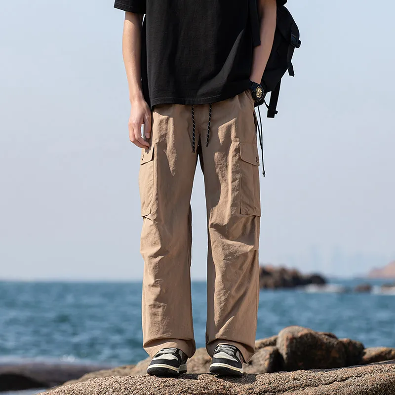 BENGEN Casual Pants Unisex-10