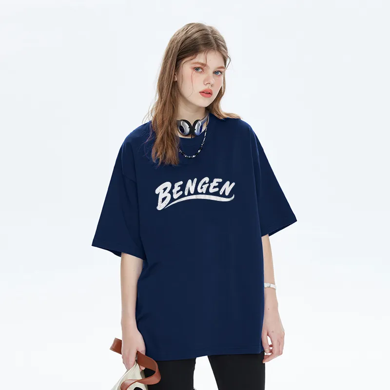 BENGEN Drop Shoulder Sleeve T Shirt Unisex-10