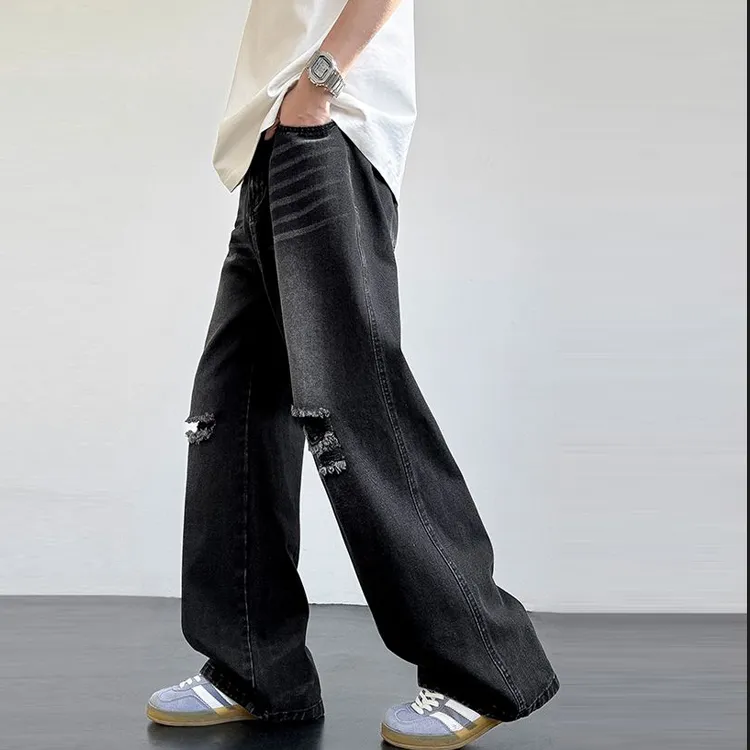 BENGEN Jeans Unisex-11